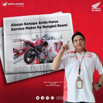 Alasan Kenapa Anda Harus Service Motor Ke Bengkel Resmi Astra Motor Natar